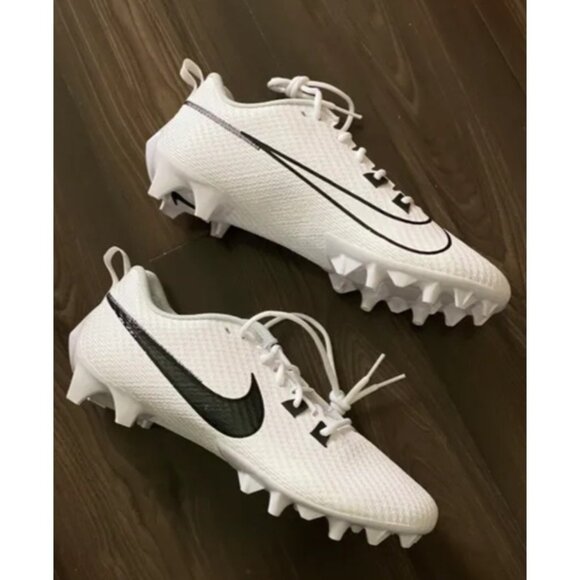 NIKE VAPOR EDGE SPEED 360 2 FOOTBALL CLEATS WHITE MEN\'S SIZE 15 W WIDE NEW main image 4